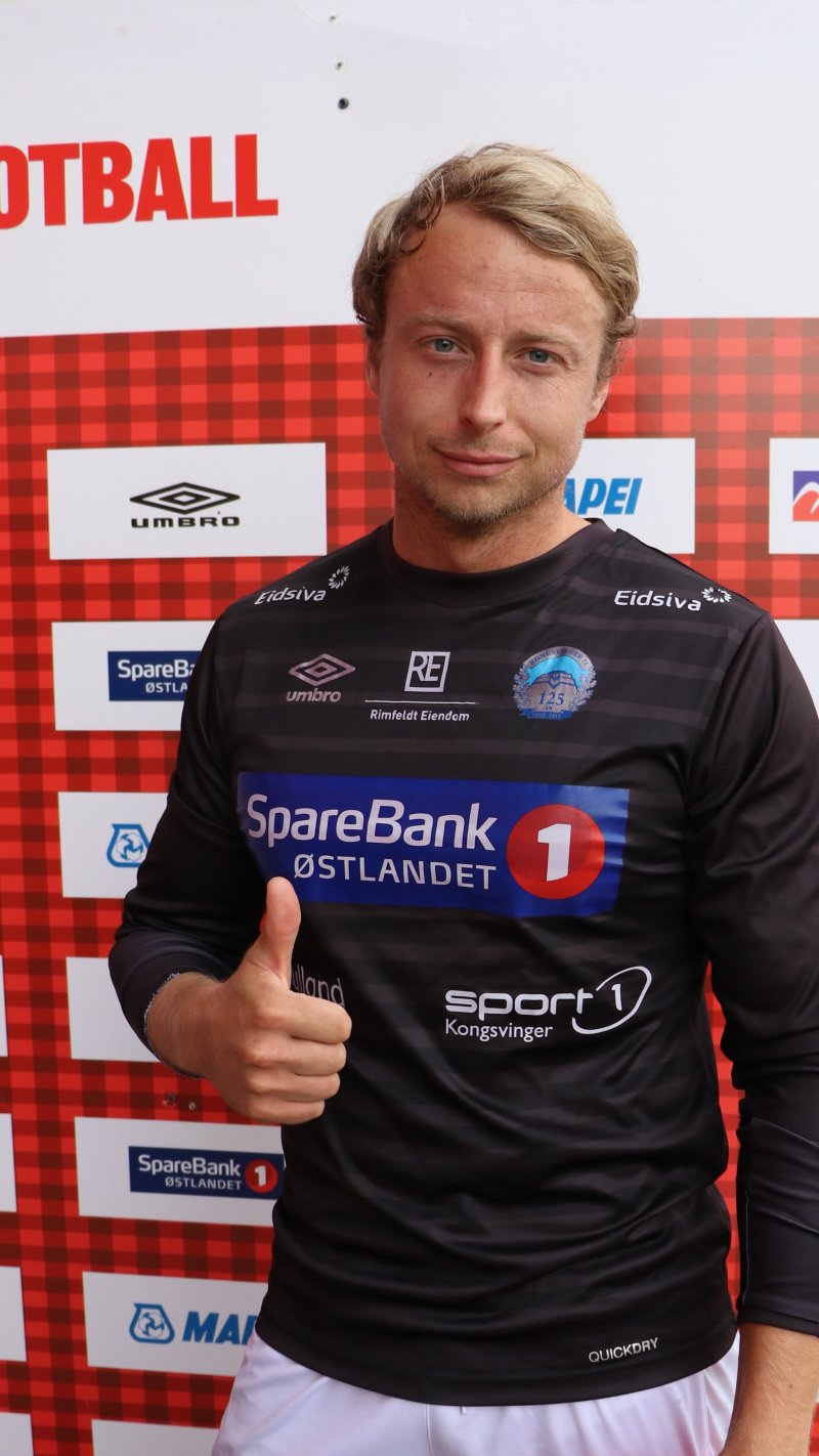 Toppscorer: Didrik Borten fra Borten Eiendom satte inn 18 mål i løpet av turneringen. Det sørget for toppscorer-tittelen.