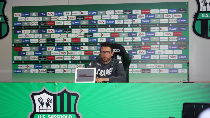 Sassuolos trener kom vi også i prat med.
