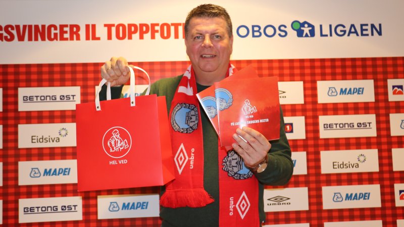 På plass: Markedsansvarlig i KIL, Rune Lundgren, tar turen til Norges Største Reunion.