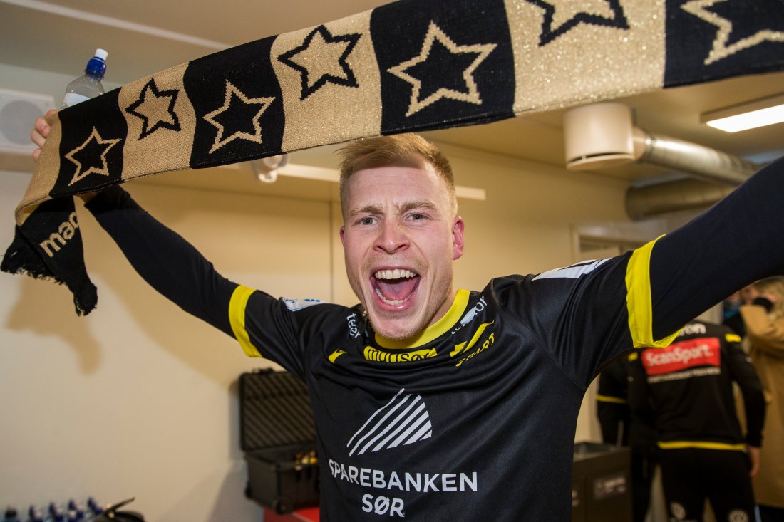 Lillestrøm 20191211. Martin Ramsland etter kvalifiseringskampen til Eliteserien mellom Lillestrøm og Start. Foto: Terje Pedersen / NTB