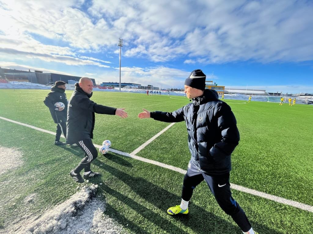 LOKALOPPGJØR: Kasey Wehrman og Johan Andersson leder henholdsvis Ull/Kisa og Eidsvold Turn. Foto: Eidsvold Turn.