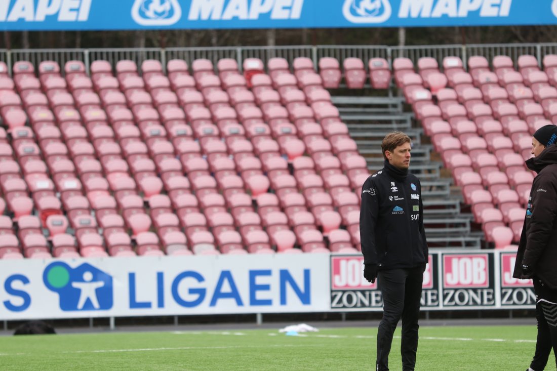 SISTE FINPUSS: Den siste treningsøkta i oppkjøringa er unnagjort søndag formiddag. Nå er det seriestart!