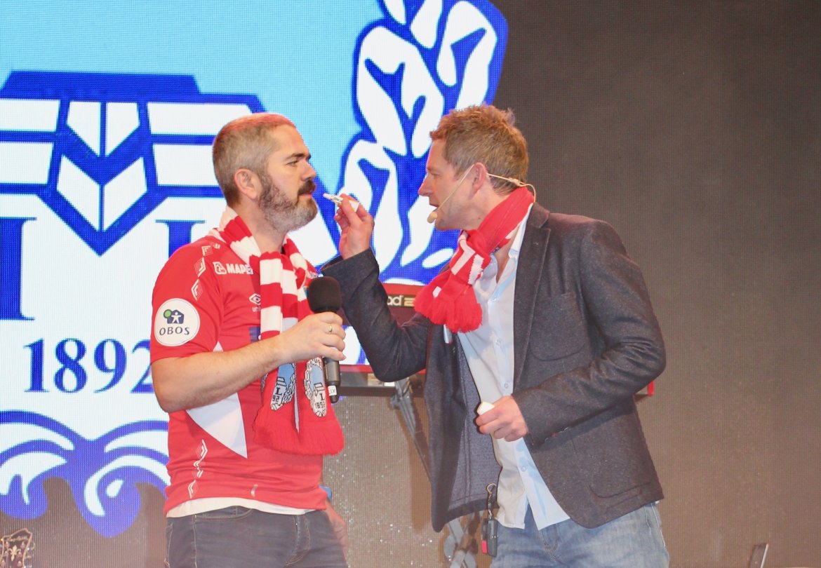 Lars Løfsgaard og Jørn Karlsrud er gode på scenen!